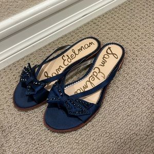 Sam Edelman Sandals - Navy - Size 7